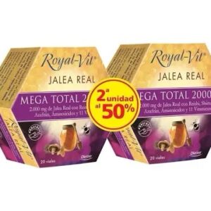 Jalea Real Mega Total 2000 mg oferta la segunda unidad al 50%