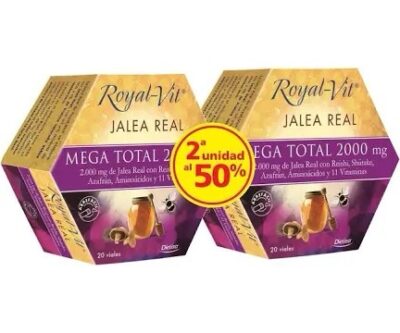 Jalea Real Mega Total 2000 mg oferta la segunda unidad al 50%