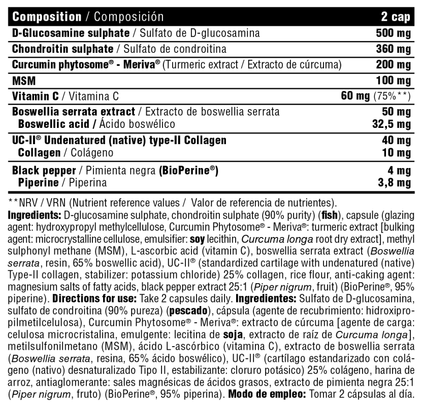 VITAL JOINT ADVANCED DMI
60 capsulas - Imagen 2