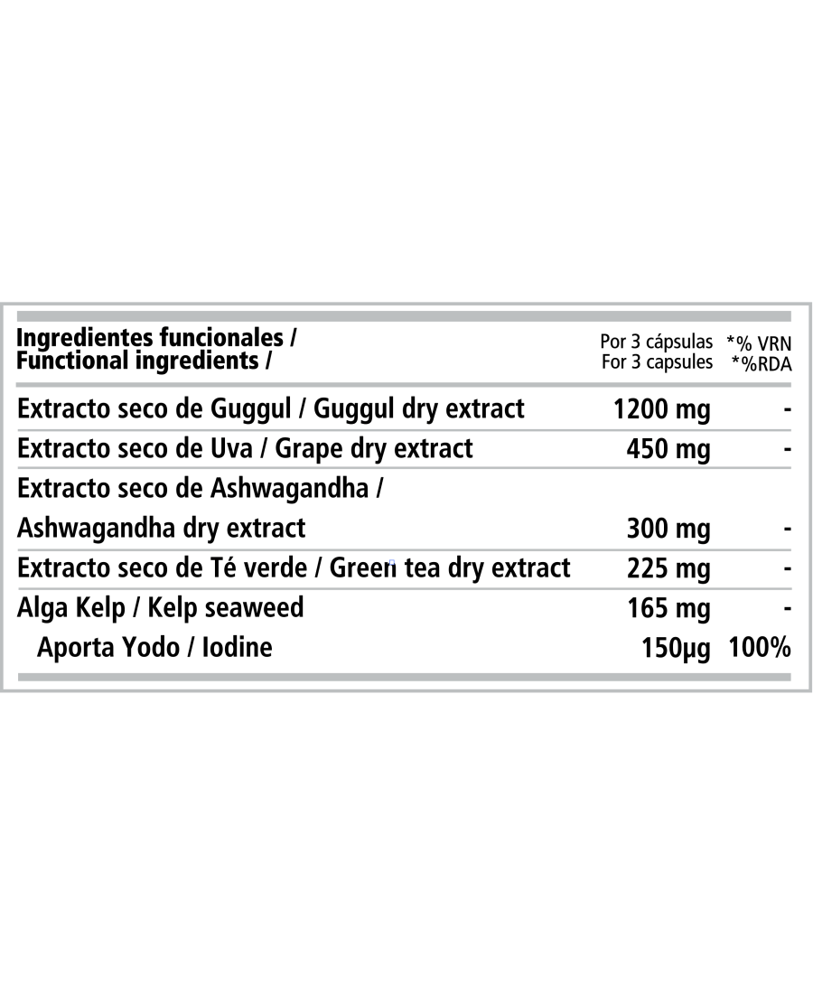 Metactive Metabolism Complex 90 cápsulas PWD - Imagen 3