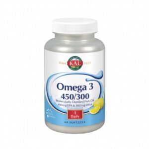 SOLARAY KAL OMEGA 3 450/300 60 PERLAS