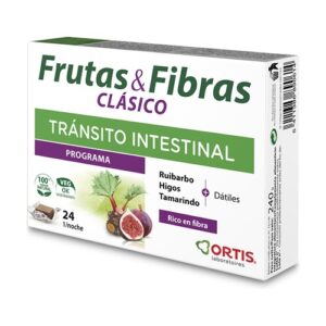 Frutas & Fibras Clásico Tránsito Intestinal 24 comprimidos masticables