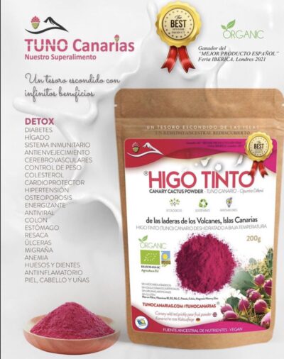 HIGO TINTO - Polvo de Tuno Canario - Imagen 5