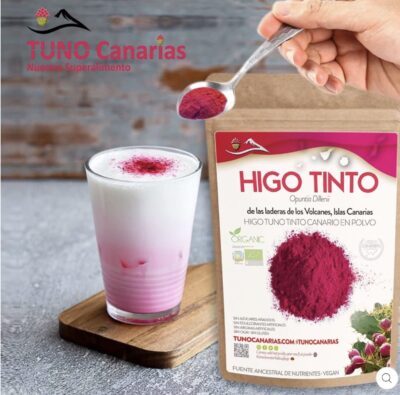HIGO TINTO - Polvo de Tuno Canario - Imagen 2