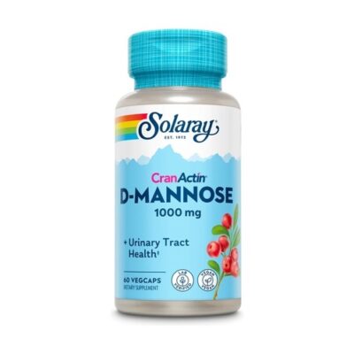 D-Mannose con CranActin 60 cápsulas vegetales