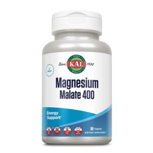 Magnesium Malate 400 mg 90 comprimidos.