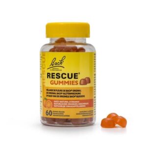 Rescue GUMMIES (sabor naranja) 60 pastillas de goma Bach