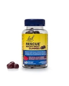 Rescue night GUMMIES (sabor frutos rojos) 60 pastillas de goma
