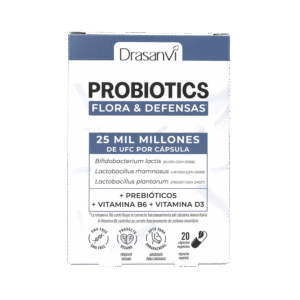 PROBIOTICS FLORA Y DEFENSAS 20 CAPSULAS