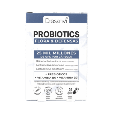 PROBIOTICS FLORA Y DEFENSAS 20 CAPSULAS