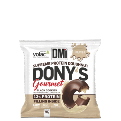 DONY’S GOURMET 15x70g Black cookies con crema de chocolate blanco