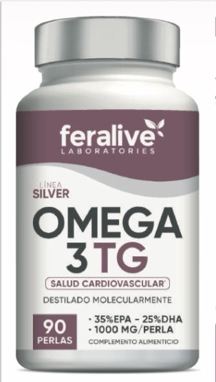 Omega 3 Tg 90 perlas FERALIVE