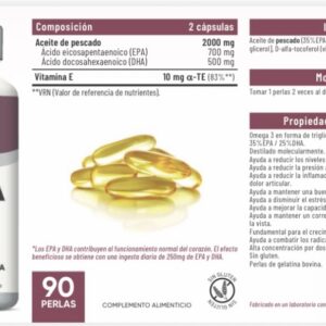 Omega 3 Tg  90 perlas FERALIVE