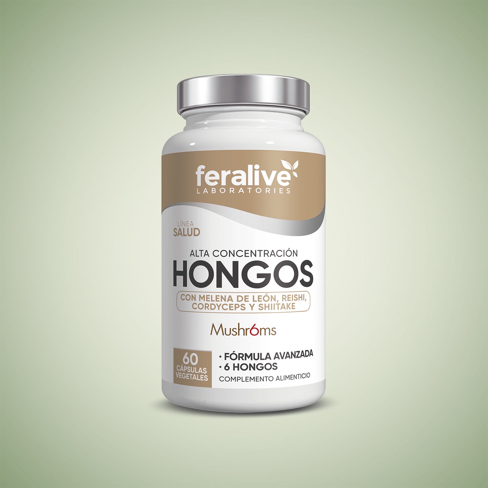 HONGOS COMPLEX 60 cap .FERALIVE