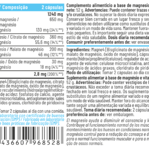 MAGNESIO COMPLEX 60 cap .FERALIVE