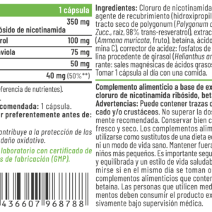 NR+350 30 cap Liposomado FERALIVE