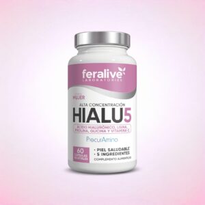 HIALU5 ácido Hialurónico 60 cap .FERALIVE