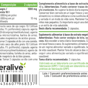 GARLIC Ajo negro 60 cap.FERALIVE