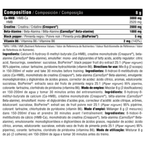 HMB CROSSIX 240 g Lima limón DMI