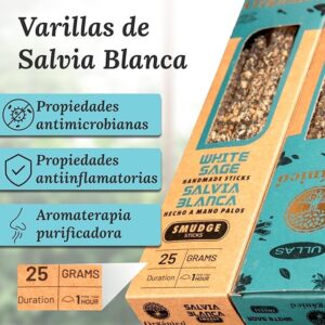 Incienso Salvia Blanca Orgánico Ullas