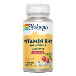 Vitamina B12 2000 Mcg  Solaray
90 Comprimidos