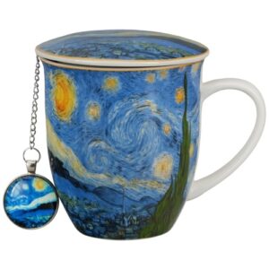 Kit starry, porcelana 0,40 l. tapa + filtro