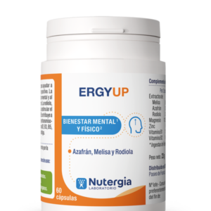ERGYUP
Bienestar mental y físico Nutergia 
60 capsulas