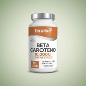 BETA-CAROTENO
60 cápsulas Feralive