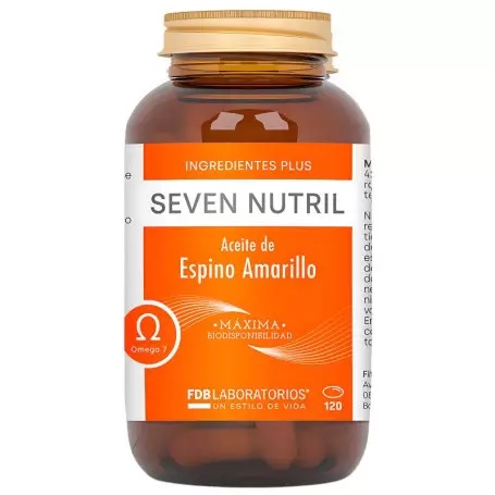 SEVEN NUTRIL – ACEITE DE ESPINO AMARILLO. Omega 7
120 perlas