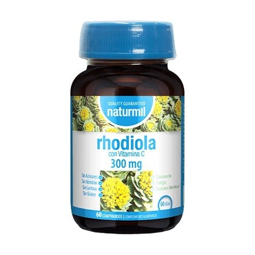 Rhodiola con Vitamina C 300 mg de Naturmil
60 comprimidos