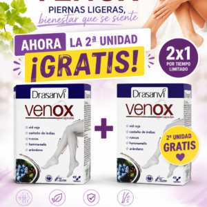 Venox Cápsulas 45  2 unidad gratis Drasanvi