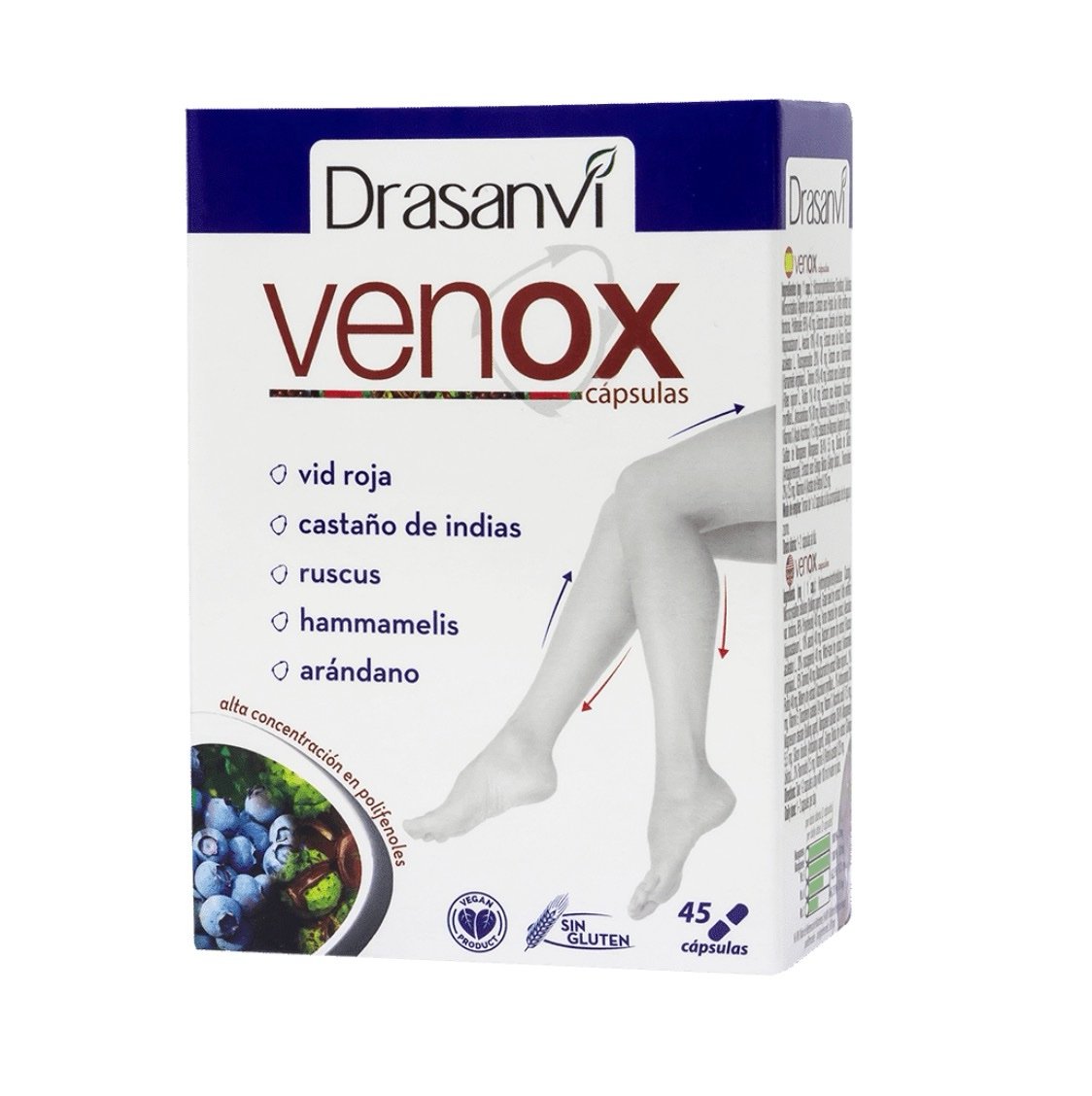 Venox Cápsulas 45 2 unidad gratis Drasanvi