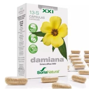 13-S Damiana 30 Cápsulas
Soria Natural