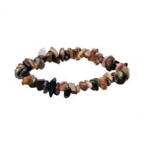 Pulsera Chip de Turmalina Bicolor