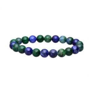 Pulsera de Azurita con Malaquita Potenciada 8mm