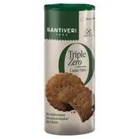 Galletas Nibs de Cacao Triple Zero 210 g Santiveri
Alto contenido en fibra 22%