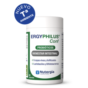 ERGYPHILUS CONF Nutergia 
60 cápsulas Digestiones, gases y tránsito.