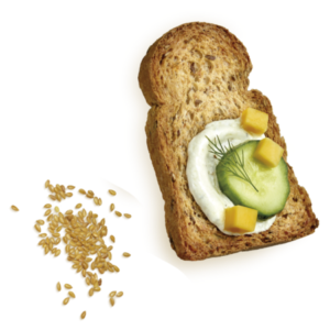 Pan Tostado 100% integral Dextrín lino 300 g Santiveri