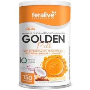 Leche dorada de vainilla, coco y canela - 150 g Feralive