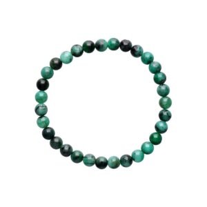 Pulsera De Esmeralda 6mm