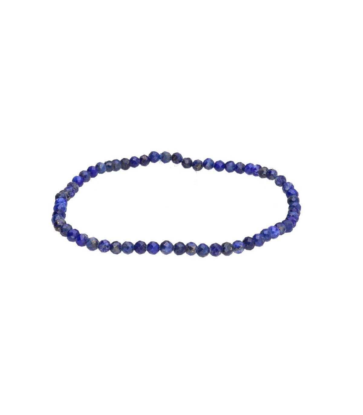 Pulsera Facetada De Lapislázuli 3mm - Imagen 2