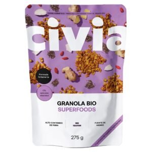 Granola Superfoods
BIO Sin Gluten · 275g CIVIA FOODS