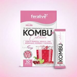 KOMBU+ CISTILIVE sabor cereza-lima (10 sticks)
Feralive Laboratories