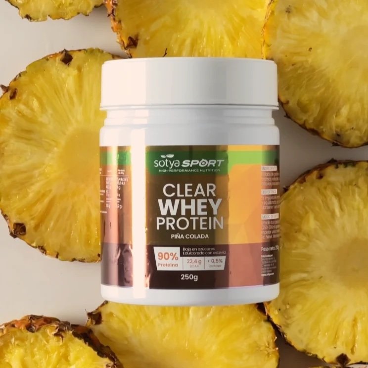 CLEAR WHEY PROTEIN Piña colada 250g SOTYA SPORT - Imagen 3